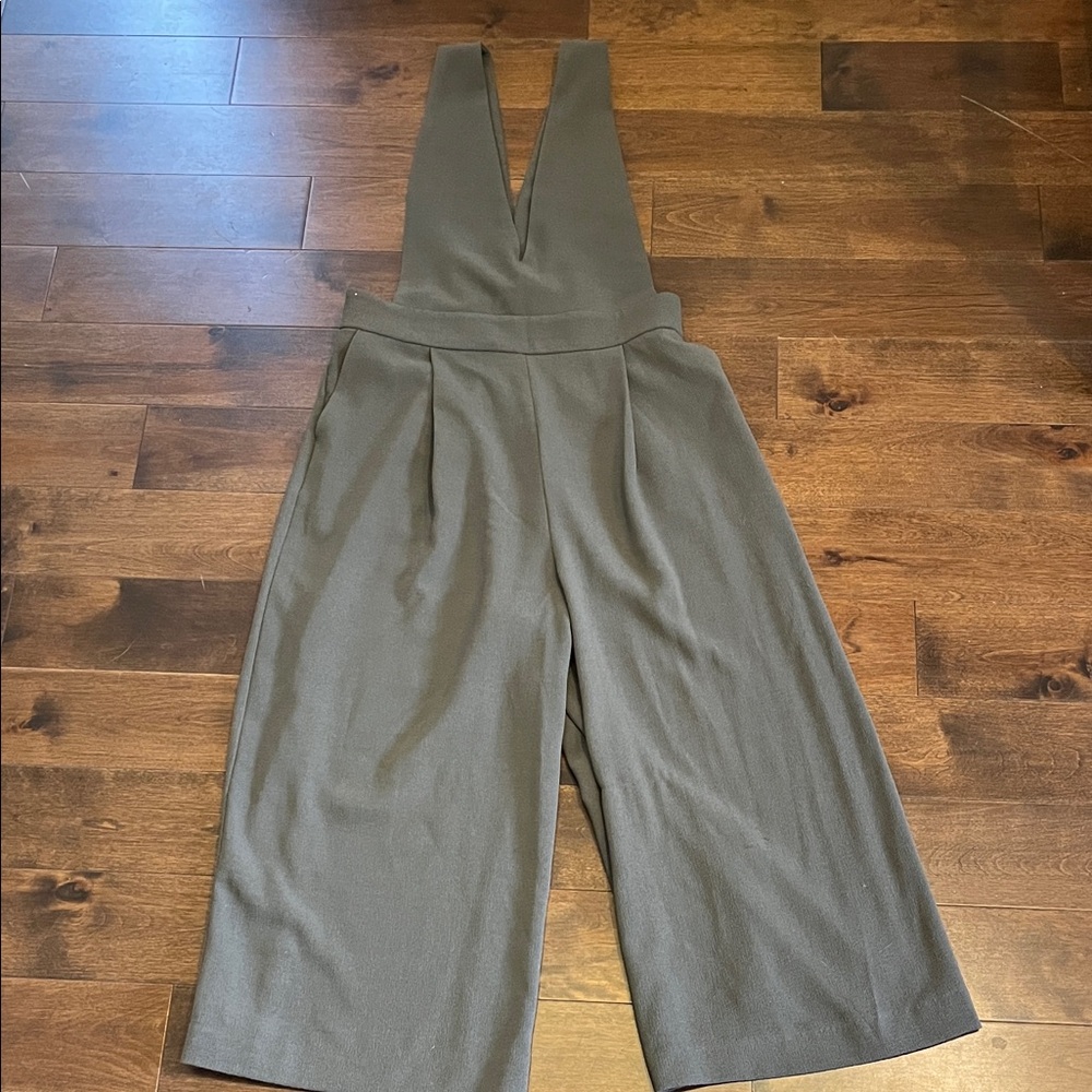 OAT + FORT Forest Green Jumpsuit